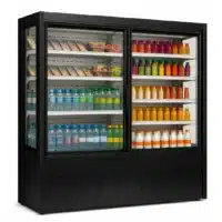 Vitrine Murale MEDELIN Porte Coulissante Vitrée