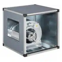 Caisson en acier galvanisé à entrainement direct VR 9/9 intensité 3,3 A