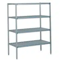 Casier à batterie aluminium à niveaux