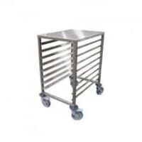 Chariot à échelles basses TYPE 4, 8 niveaux pour plaque 430x340 mm, sur mesure