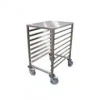 Chariot à échelles basses TYPE 4, 8 niveaux pour plaque 430x340 mm, sur mesure