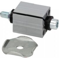 Fixation expansible pour tube carré 36x36 mm