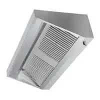 Hotte professionnelle gamme challenge profondeur 900 version statique longueur 3000 mm