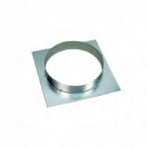 Platine virole de raccordement pour hotte, Ø 300 mm