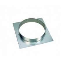 Platine virole de raccordement pour hotte Ø 350 mm