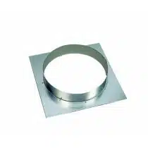 Platine virole de raccordement pour hotte Ø 400 mm