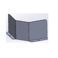 Tôle de dérivation pour rehausse de fond d'évier