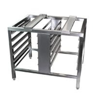 Support réglables pour four en acier inox