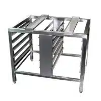 Support réglables pour four en acier inox