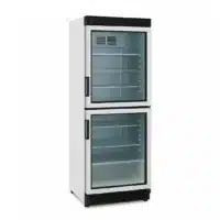 Armoire à boisson 2 portillons vitrés 390 L