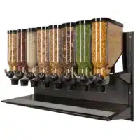 Distributeur mural de bonbons en vrac gamme "Free Flow PRO" 8 x 13.5 L