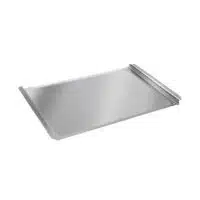 Bac à croissant inox pour four à convection 444 x 350 mm