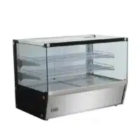 Vitrine Chauffante Vitre Droite Verticale 120 L