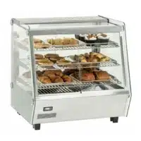 Découvrez la vitrine chauffante 125L avec thermostat réglable pour une température parfaite. Offrez à vos clients une expérience culinaire inoubliable !
