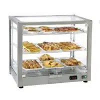 Vitrine chauffante 5 niveaux 1.8 kW