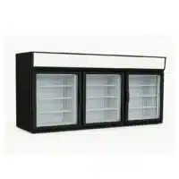 Vitrine de congélation élément haut vitrine 3 portes
