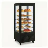 Vitrine panoramique positive Noir