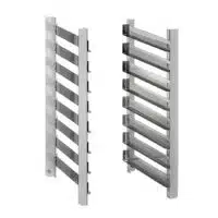 Kit porte-plaques 8 niveaux pour support neutre pour fours