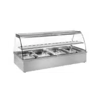 Vitrine Bain-Marie 4 GN 1/1