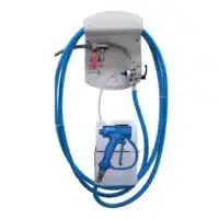 Centrale de nettoyage cuisine sans carénage 1 produit pistolet anti-choc support bidon 5 L tuyau