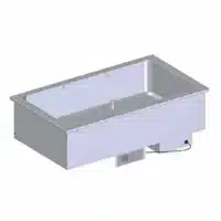 Bain-marie 4xGN1/1 commande à distance: Maintien optimal