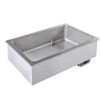 Bain-marie 4xGN1/1 commande à intégré: Design soigné