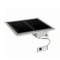 Plan chauffant 2xGN1/1 contrôle à distance