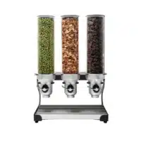 Distributeur de nourritures biologiques et sèches "Free Flow" 3 x 4.5 L