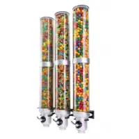 Distributeur mural de bonbons "Free Flow" 3 x 9 L