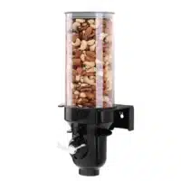 Distributeur mural de nourritures biologiques et sèches "Free Flow" noir 1 x 2.5 L