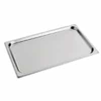 Plaque de récupération des graisses GN 1/1 acier inox
