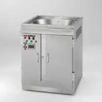 Friteuse électrique 70 litres cuve conique sur socle