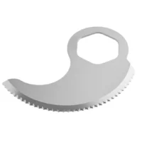 Lame crantée inférieure