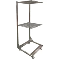 Chariot sèche couches 2 étages 15 tiges par étage