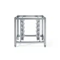 Support avec porte-plaques 7 x GN 1/1 et 600 x 400 pour four 10 niveaux